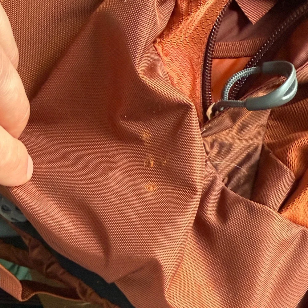 OSPREY Men's Hiking Backpack in Rust Orange - Picture 6 of 16